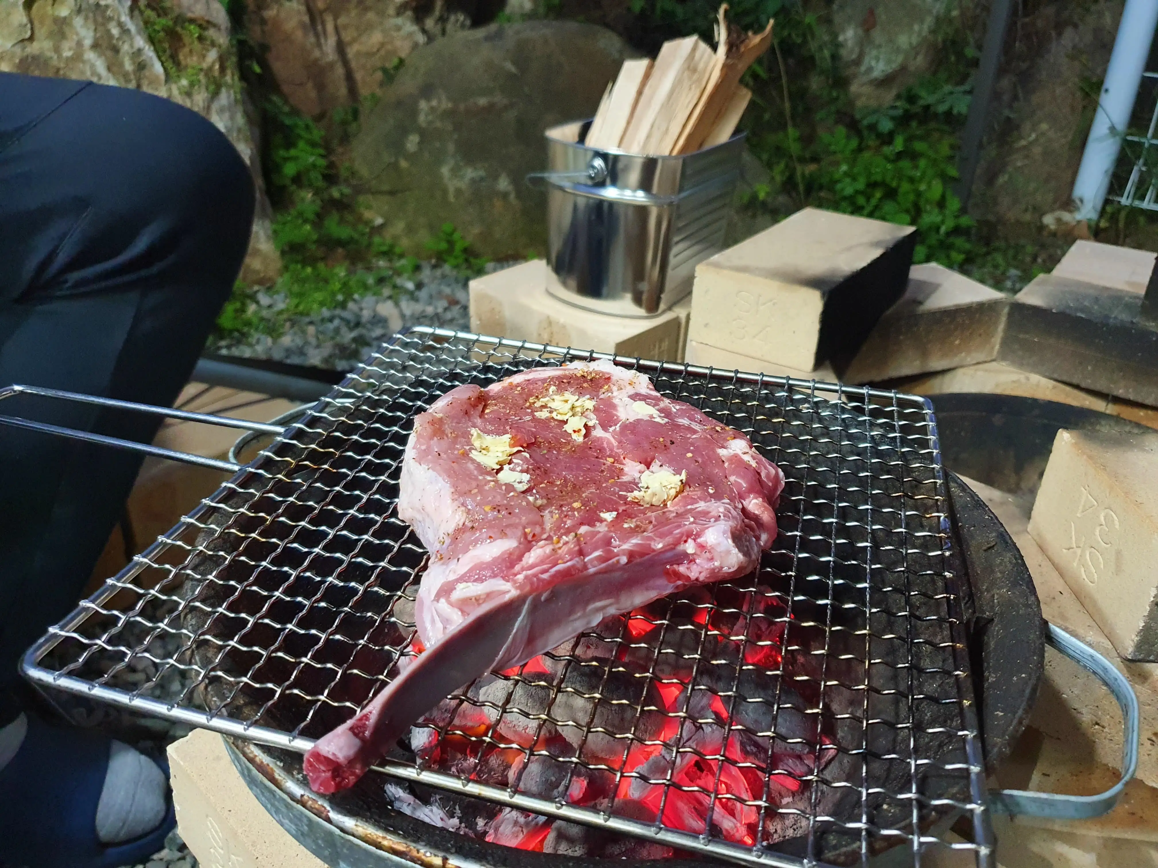 전원주택 음식메뉴 돈마호크