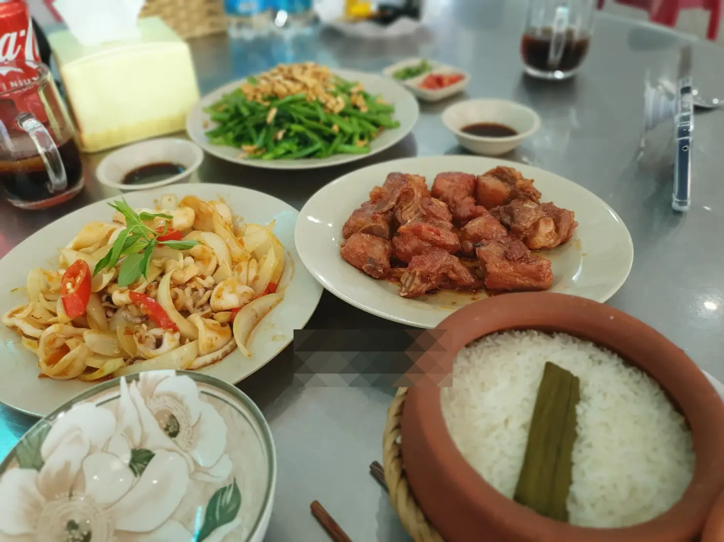 깜란시내 맛집 음식사진